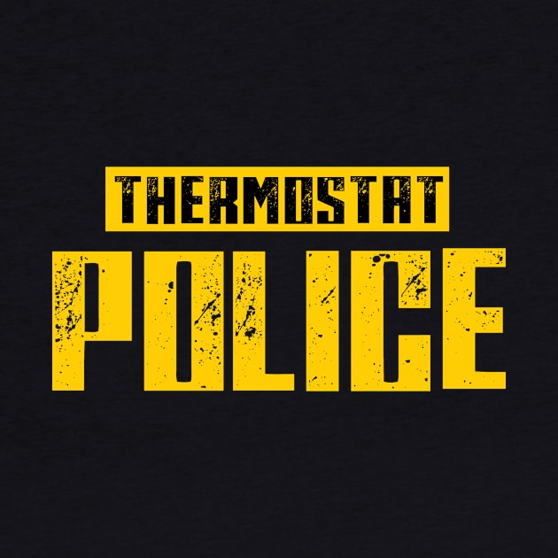 THERMOSTAT POLICE RETRO by HelloShop88